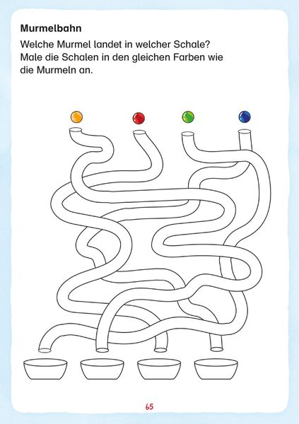 Produktbild: Schlau f&uuml;r die Schule: Mein bunter Motorik-Block