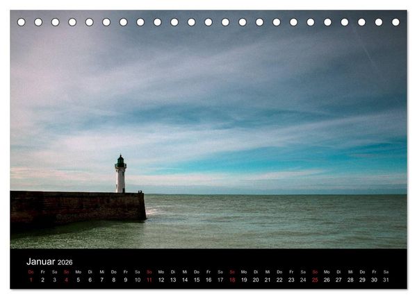 Produktbild: Frankreich Normandie (Tischkalender 2026 DIN A5 quer), CALVENDO Monatskalender