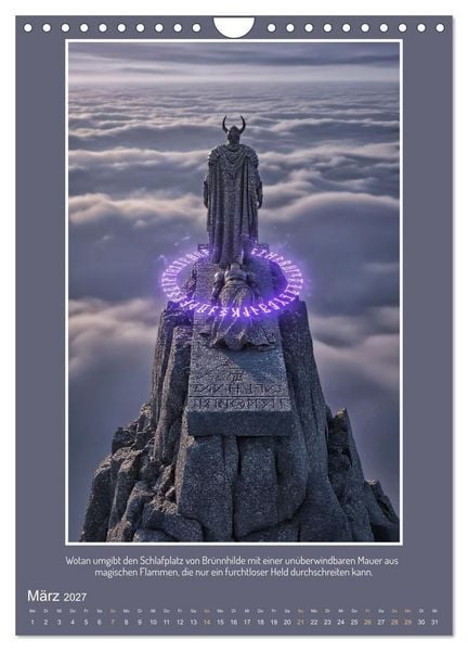 Produktbild: Fantastische Szenen aus gro&szlig;en Opern (Wandkalender 2027 DIN A4 hoch), CALVENDO Monatskalender