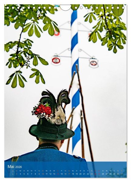 Produktbild: Garchinger Ansichten (Wandkalender 2026 DIN A4 hoch), CALVENDO Monatskalender
