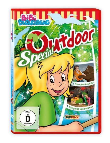 Produktbild: Bibi Blocksberg - Outdoor-Special: Wilde Kanufahrt/Das gro&szlig;e Besenrennen