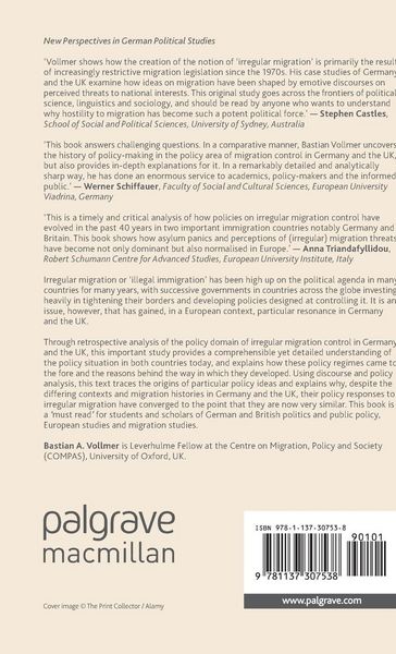 Produktbild: Policy Discourses on Irregular Migration in Germany and the United Kingdom