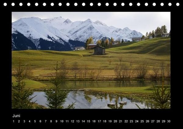 Produktbild: Surselva - Graub&uuml;nden (Tischkalender immerw&auml;hrend DIN A5 quer)