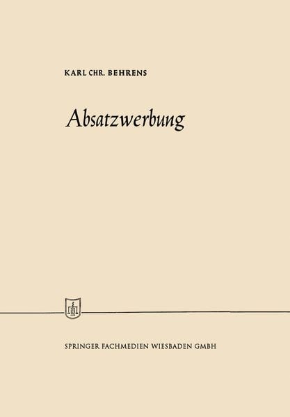 Produktbild: Absatzwerbung