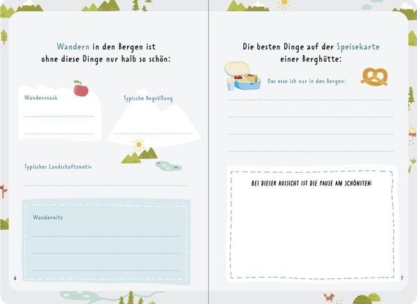 Produktbild: Mein buntes Wandertagebuch