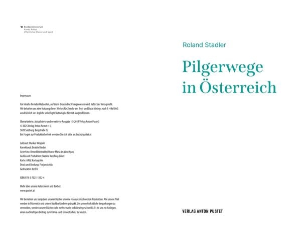 Produktbild: Pilgerwege in &Ouml;sterreich