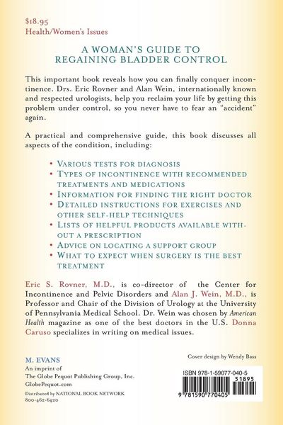 Produktbild: A Woman's Guide to Regaining Bladder Control