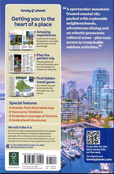 Produktbild: Lonely Planet Vancouver & Victoria