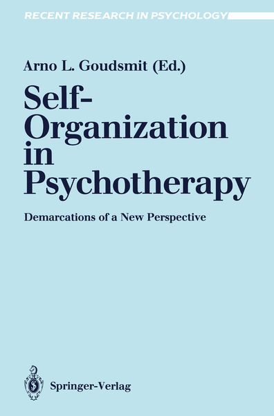 Produktbild: Self-Organization in Psychotherapy