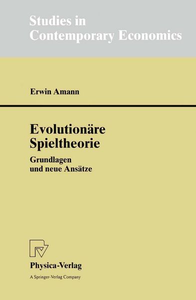 Produktbild: Evolution&auml;re Spieltheorie