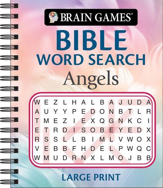 Produktbild: Brain Games - Bible Word Search: Angels - Large Print