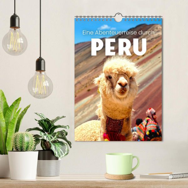 Produktbild: Eine Abenteuerreise durch Peru (Wandkalender 2026 DIN A4 hoch), CALVENDO Monatskalender