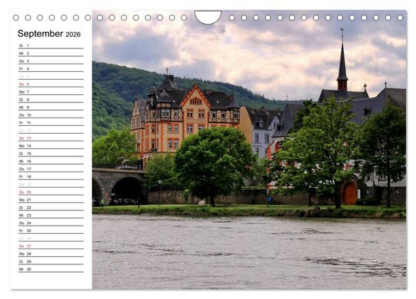 Produktbild: Der wundersch&ouml;nen Mosel entlang &ndash; Von Koblenz bis Trier (Wandkalender 2026 DIN A4 quer), CALVENDO Monatskalender