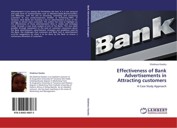 Produktbild: Effectiveness of Bank Advertisements in Attracting customers