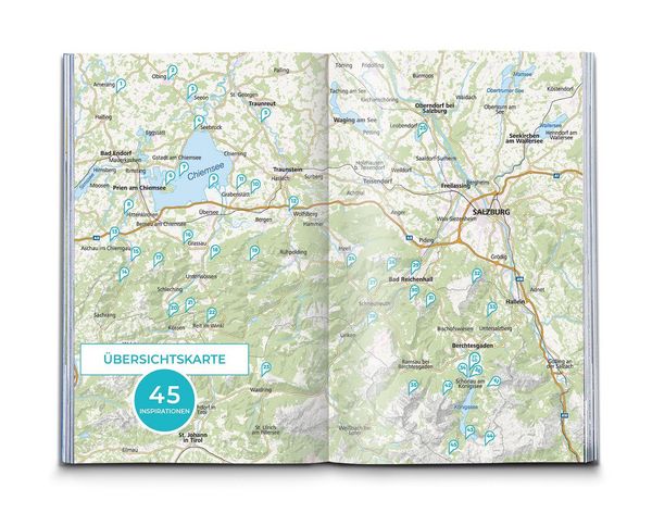 Produktbild: KOMPASS Inspiration Berchtesgaden und Chiemgau mit Chiemsee