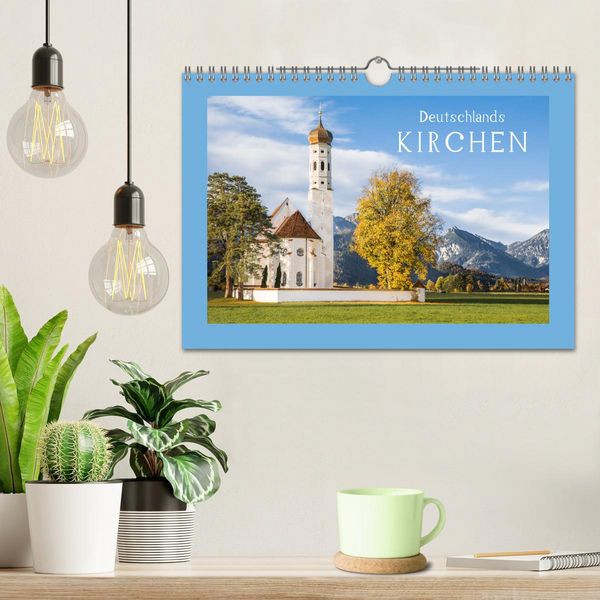 Produktbild: Deutschlands Kirchen (Wandkalender 2026 DIN A4 quer), CALVENDO Monatskalender