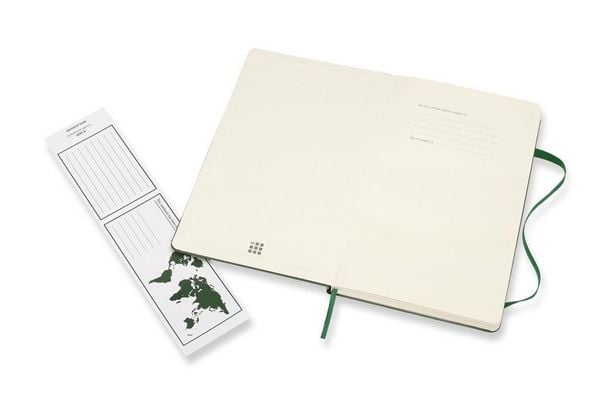 Produktbild: Moleskine Notizbuch Large/A5, Kariert, Myrtengr&uuml;n