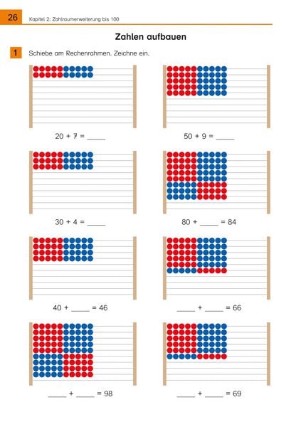 Produktbild: Rechnen lernen mit dem 100er-Rechenrahmen