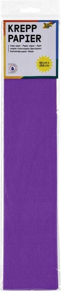 Produktbild: FOLIA&reg; Krepppapier farbig, dunkelviolett