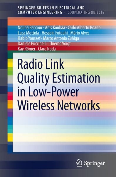 Produktbild: Radio Link Quality Estimation in Low-Power Wireless Networks