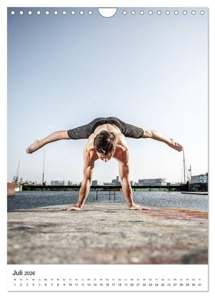 Produktbild: Fitnesskalender (Wandkalender 2026 DIN A4 hoch), CALVENDO Monatskalender