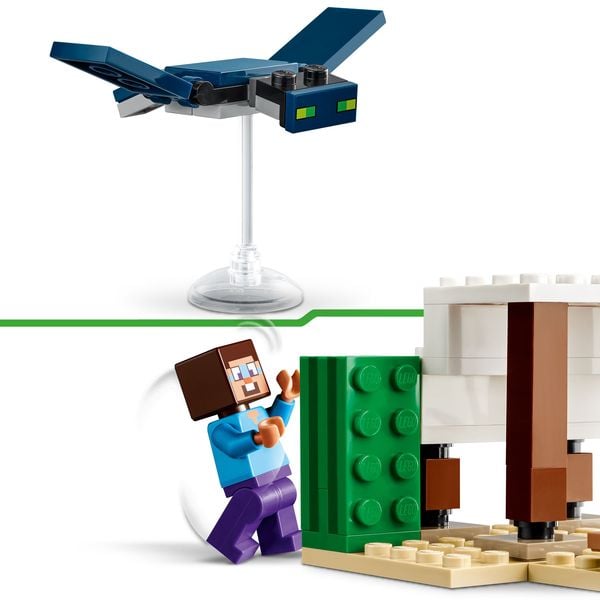 Produktbild: LEGO Minecraft 21251 Steves Wüstenexpedition, Spielzezug-Set zum Bauen