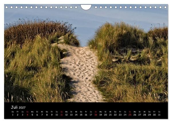 Produktbild: Helgoland und die D&uuml;ne (Wandkalender 2027 DIN A4 quer), CALVENDO Monatskalender