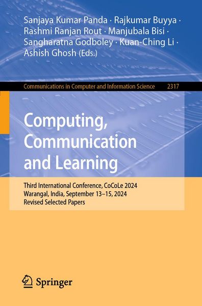 Produktbild: Computing, Communication and Learning