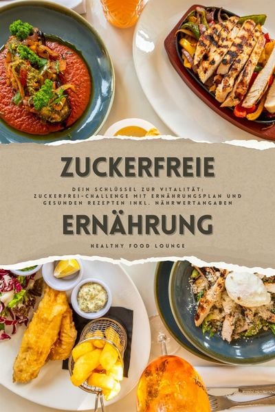 Produktbild: Zuckerfreie Ern&auml;hrung: Dein Schl&uuml;ssel zur Vitalit&auml;t (Guide: Zuckerfrei-Challenge mit Ern&auml;hrungsplan und gesunden Rezepten inkl. N&auml;hrwertangaben)
