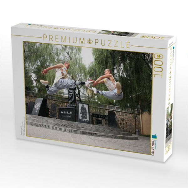 Produktbild: CALVENDO Puzzle Shaolin Kung Fu | 1000 Teile Lege-Gr&ouml;&szlig;e 64x48cm Foto-Puzzle f&uuml;r gl&uuml;ckliche Stunden