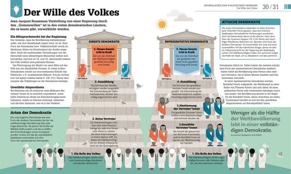 Produktbild: #dkinfografik. Politik einfach verstehen