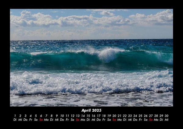 Produktbild: Meereslandschaft 2025 Fotokalender DIN A3