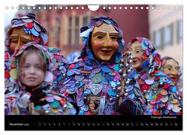 Produktbild: Narri Narro (Wandkalender 2026 DIN A4 quer), CALVENDO Monatskalender
