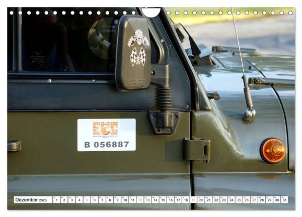 Produktbild: Sowjet-Legende - Der Gel&auml;ndewagen UAZ-469 in Kuba (Wandkalender 2026 DIN A4 quer), CALVENDO Monatskalender