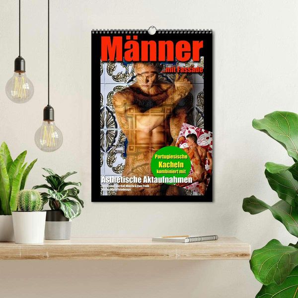 Produktbild: M&auml;nner mit Fassade (Wandkalender 2026 DIN A3 hoch), CALVENDO Monatskalender