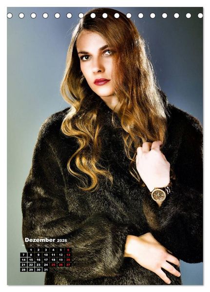 Produktbild: Extrem Make-Up Portraits (Tischkalender 2026 DIN A5 hoch), CALVENDO Monatskalender