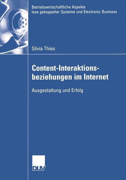 Produktbild: Content-Interaktionsbeziehungen im Internet