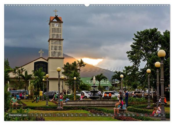 Produktbild: Amazing Costa Rica (High Quality Premium Wall Calendar 2026 DIN A2 landscape),CALVENDO 12 Month Wall Calendar