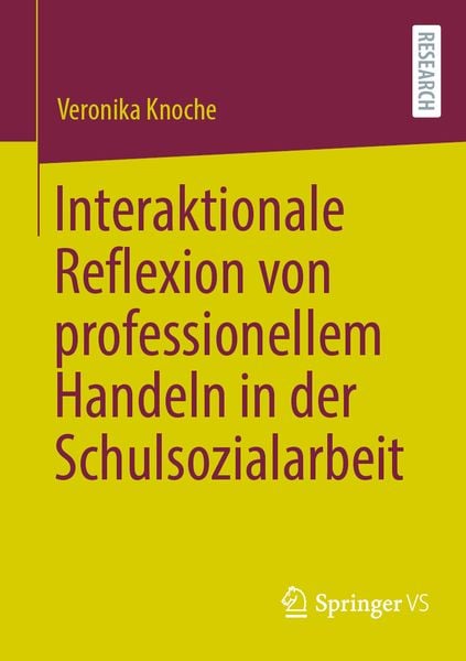 Produktbild: Interaktionale Reflexion von professionellem Handeln in der Schulsozialarbeit