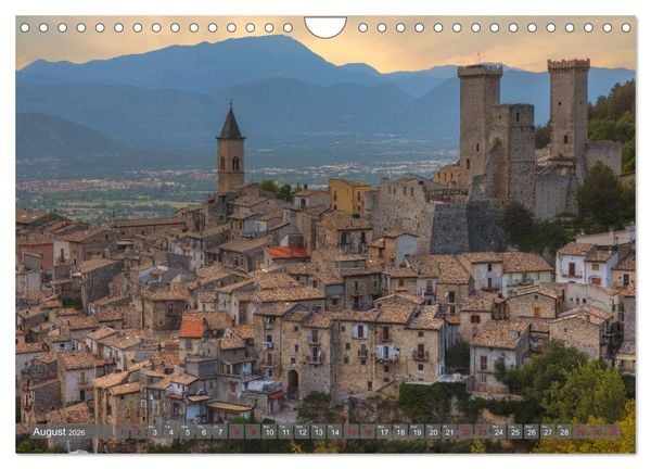 Produktbild: Abruzzo - The wild heart of Italy. (Wall Calendar 2026 DIN A4 landscape), CALVENDO 12 Month Wall Calendar