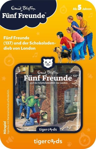 Produktbild: tigercard - F&uuml;nf Freunde - Folge 137: und der Schokoladendie