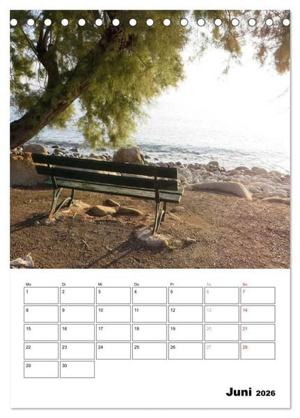 Produktbild: ELBA Trauminsel der Toskana (Tischkalender 2026 DIN A5 hoch), CALVENDO Monatskalender