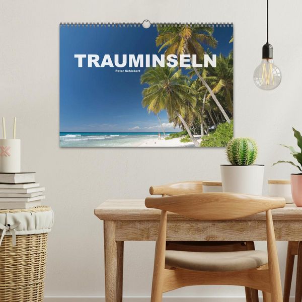 Produktbild: Trauminseln (Wandkalender 2026 DIN A3 quer), CALVENDO Monatskalender