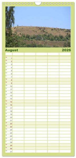 Produktbild: Familienplaner 2026 - Zeche Prosper-Haniel Bottrop mit 5 Spalten (Wandkalender, 21 x 45 cm) CALVENDO