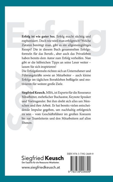 Produktbild: Erfolg ist wie guter Sex