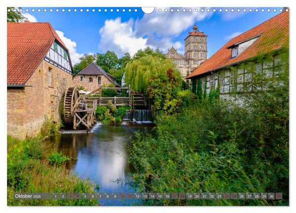 Produktbild: Ein Blick auf Alte Hansestadt Lemgo (Wandkalender 2026 DIN A3 quer), CALVENDO Monatskalender
