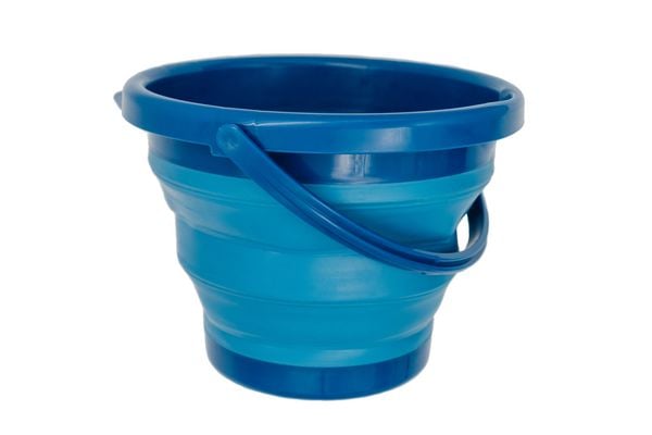 Produktbild: Schildkr&ouml;t Funsports - 7in1 Sand Toys Falteimer Set - blau