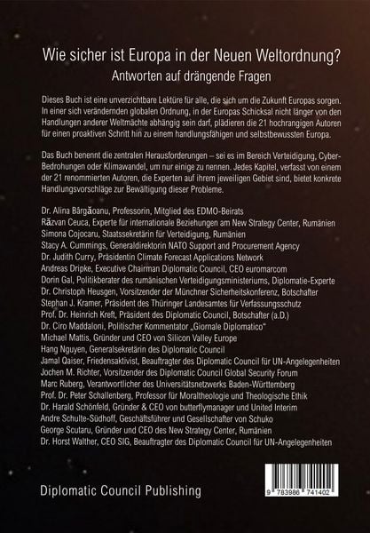 Produktbild: Wie sicher ist Europa in der Neuen Weltordnung?