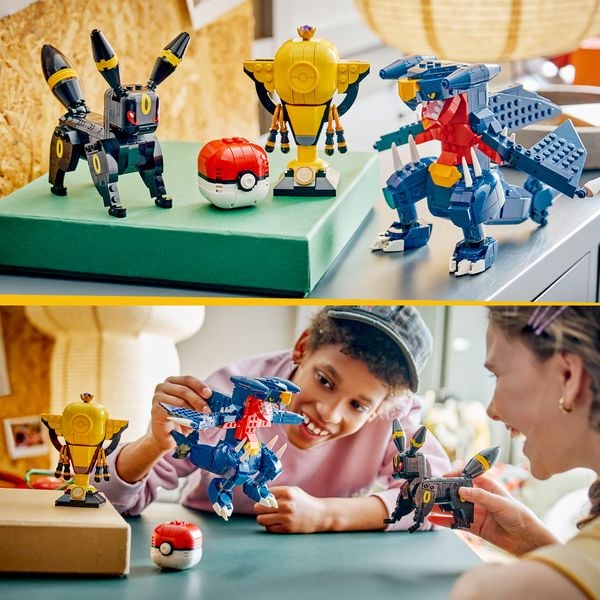 Produktbild: LEGO Pok&eacute;mon SMART Play: Nachtaras und Knakracks Duell um die Meisterschaft kompatibles Set 72165