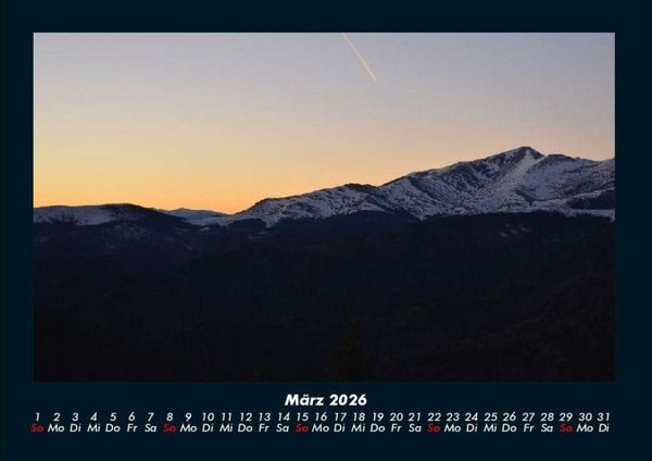 Produktbild: Bergige Welten 2026 Fotokalender DIN A4